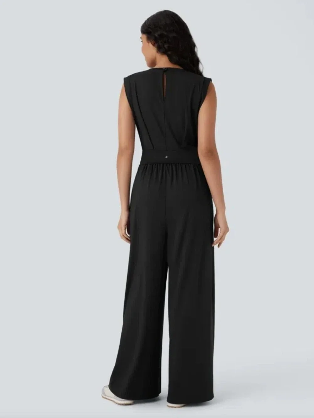 Halara Softly Zero Wide-Leg Jumpsuit - Picture 3 of 9